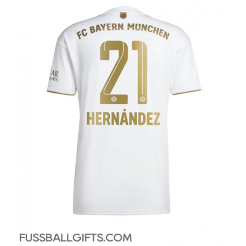 Bayern Munich Lucas Hernandez #21 Fußballbekleidung Auswärtstrikot 2022-23 Kurzarm
